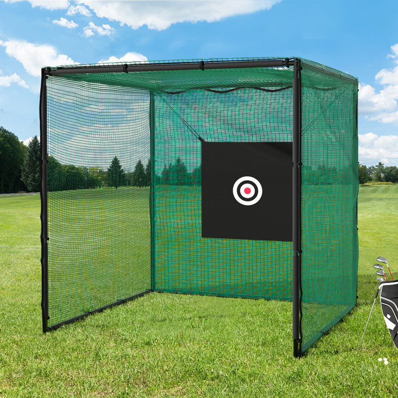 Everfit 3m Golf Practice Net Hitting Cage with Steel Frame Golf / Baseball Training
