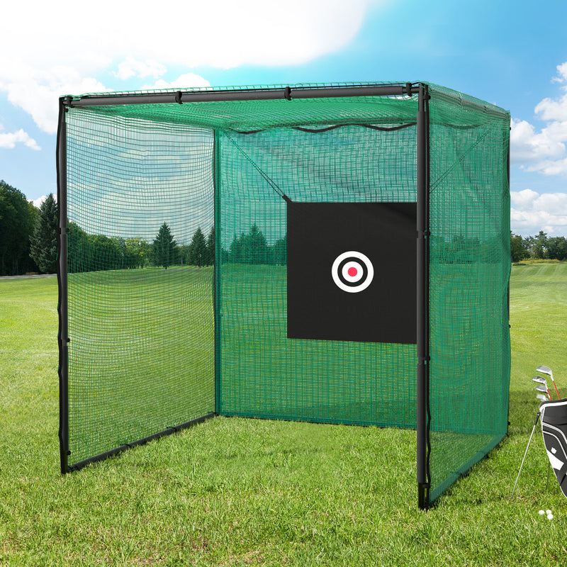 Everfit 3m Golf Practice Net Hitting Cage with Steel Frame Golf / Baseball Training