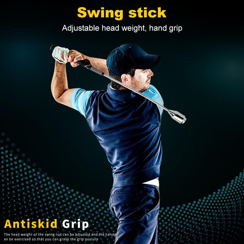 Stainless Steel Golf Swing Trainer - Improve your Swing