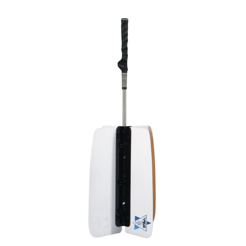 Improve Golf Swing with Wind Resistance Trainer - White